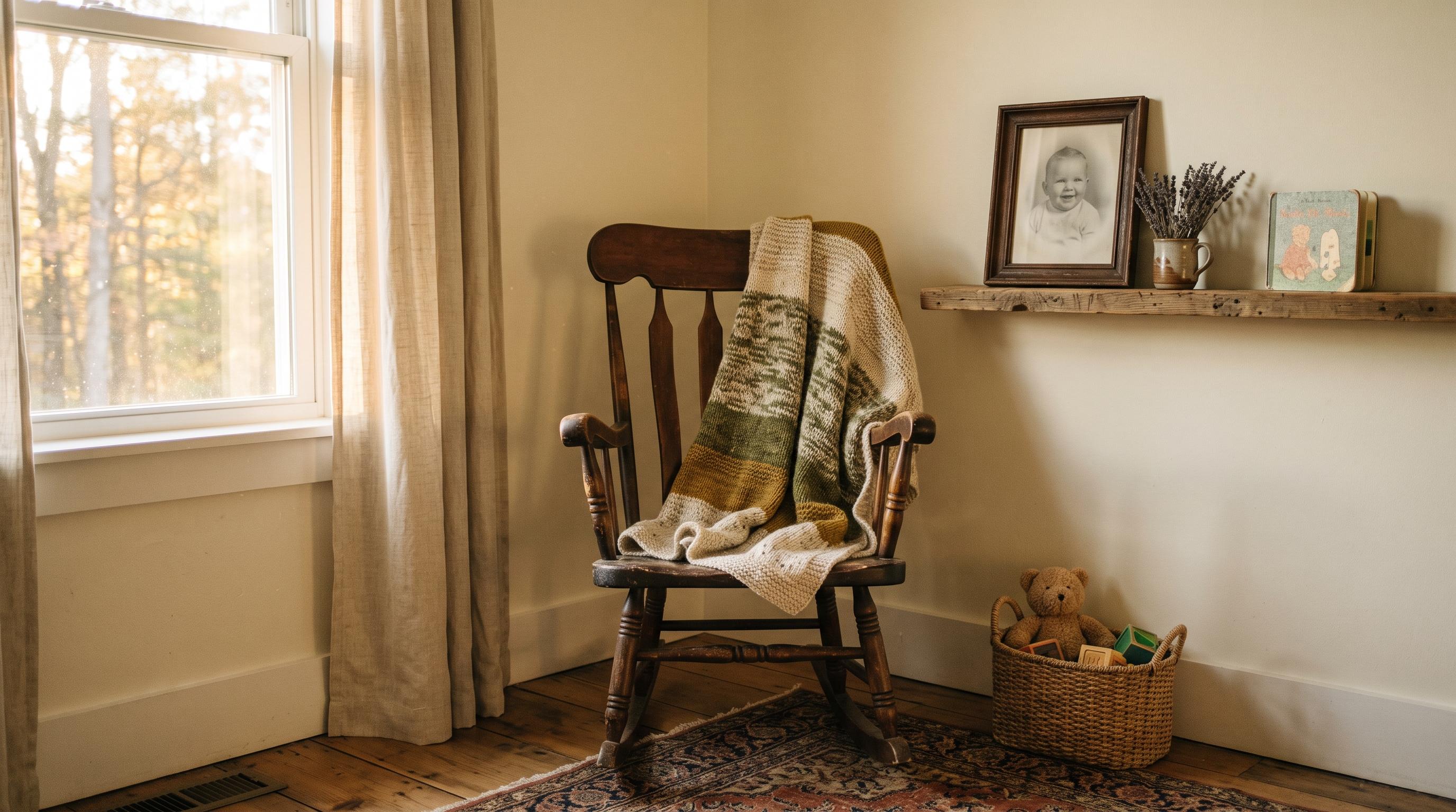 A serene nursery corner